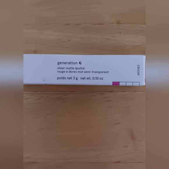 Glossier Generation Sheer Matte Lipstick π Color Crush UNSCENTED - Picture 3 of 4